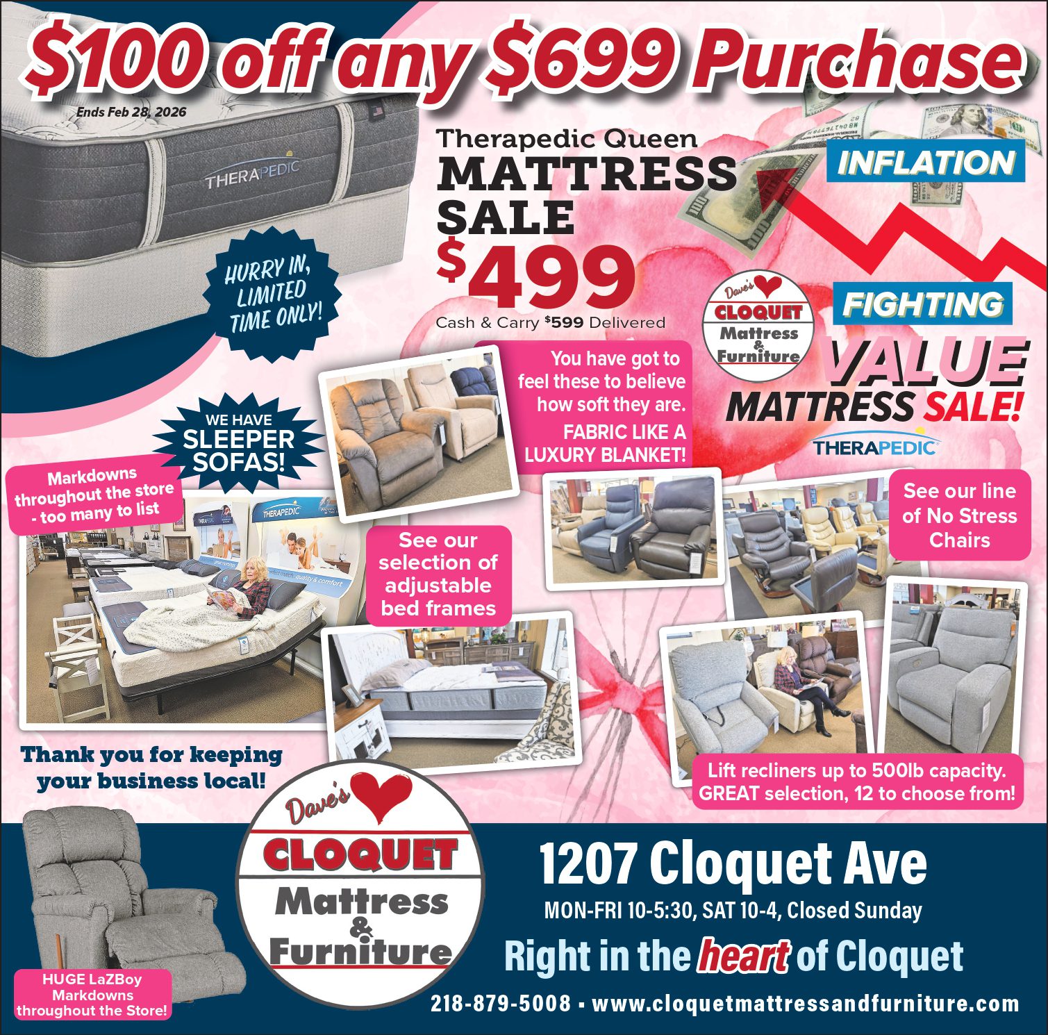 7920d196743a4507aaa36c5284187c20_page-0001 Cloquet Mattress Furniture Holiday Offer
